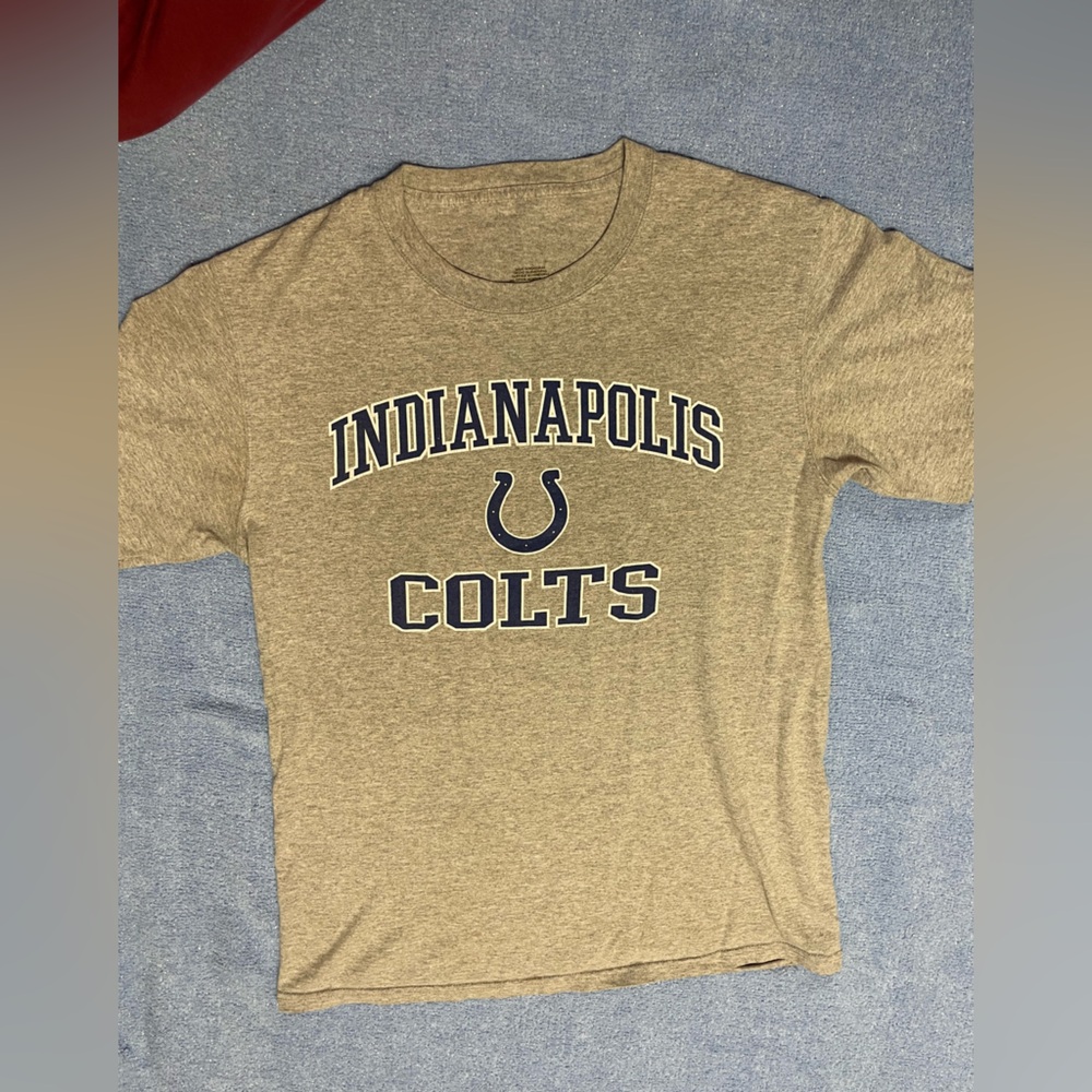 Indianapolis Colts Gray Logo Tee